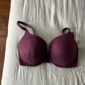 Maroon color Body By Victoria 34DDD
